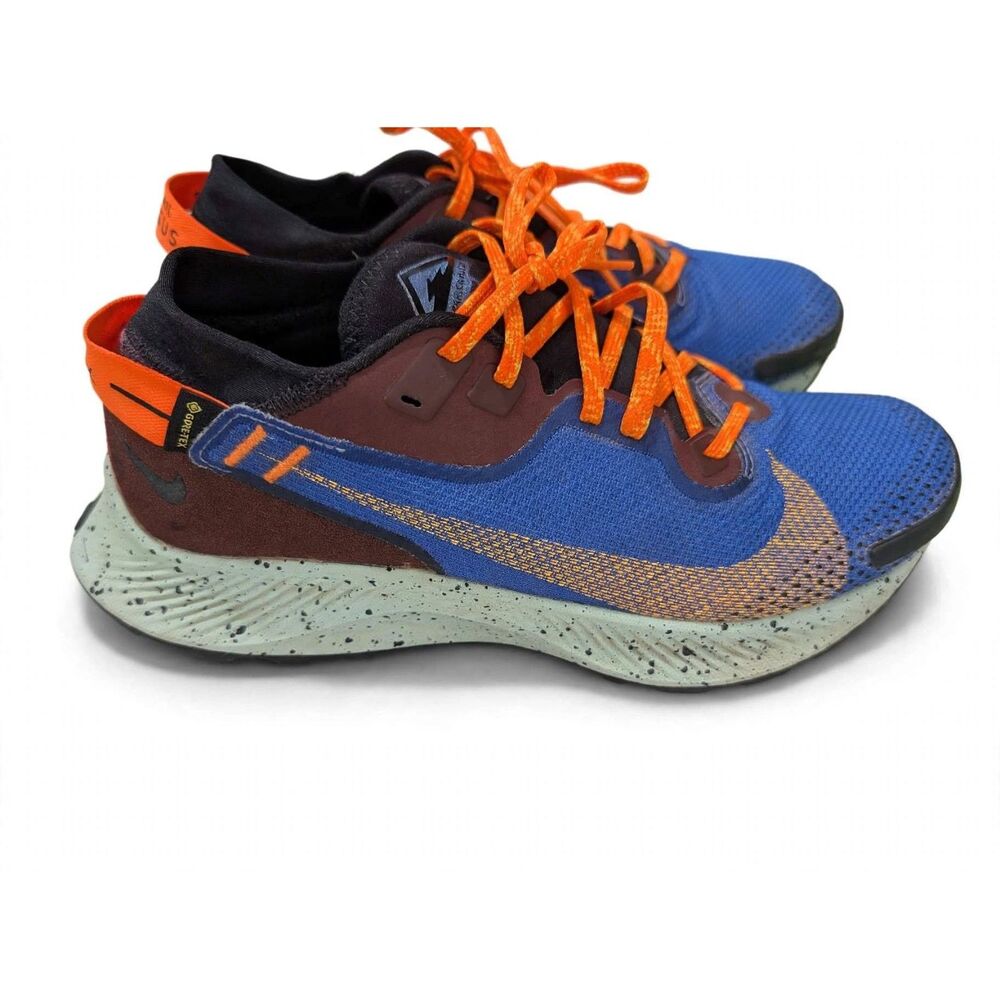 Nike Pegasus Trail 2 GTX M8 Mystic Dates Blue Orange CU2016-600 Waterproof